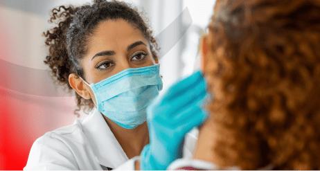 Tandheelkundige professional helpen 