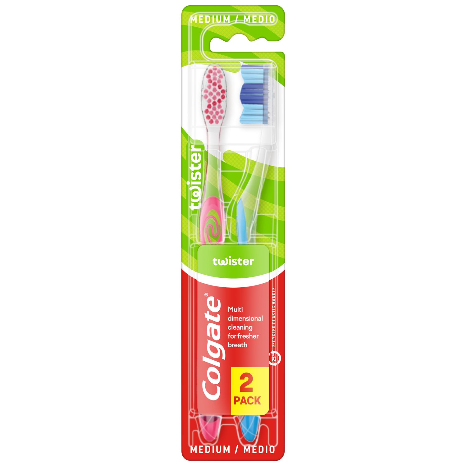 Colgate Twister Fresh Medium handtandenborstel