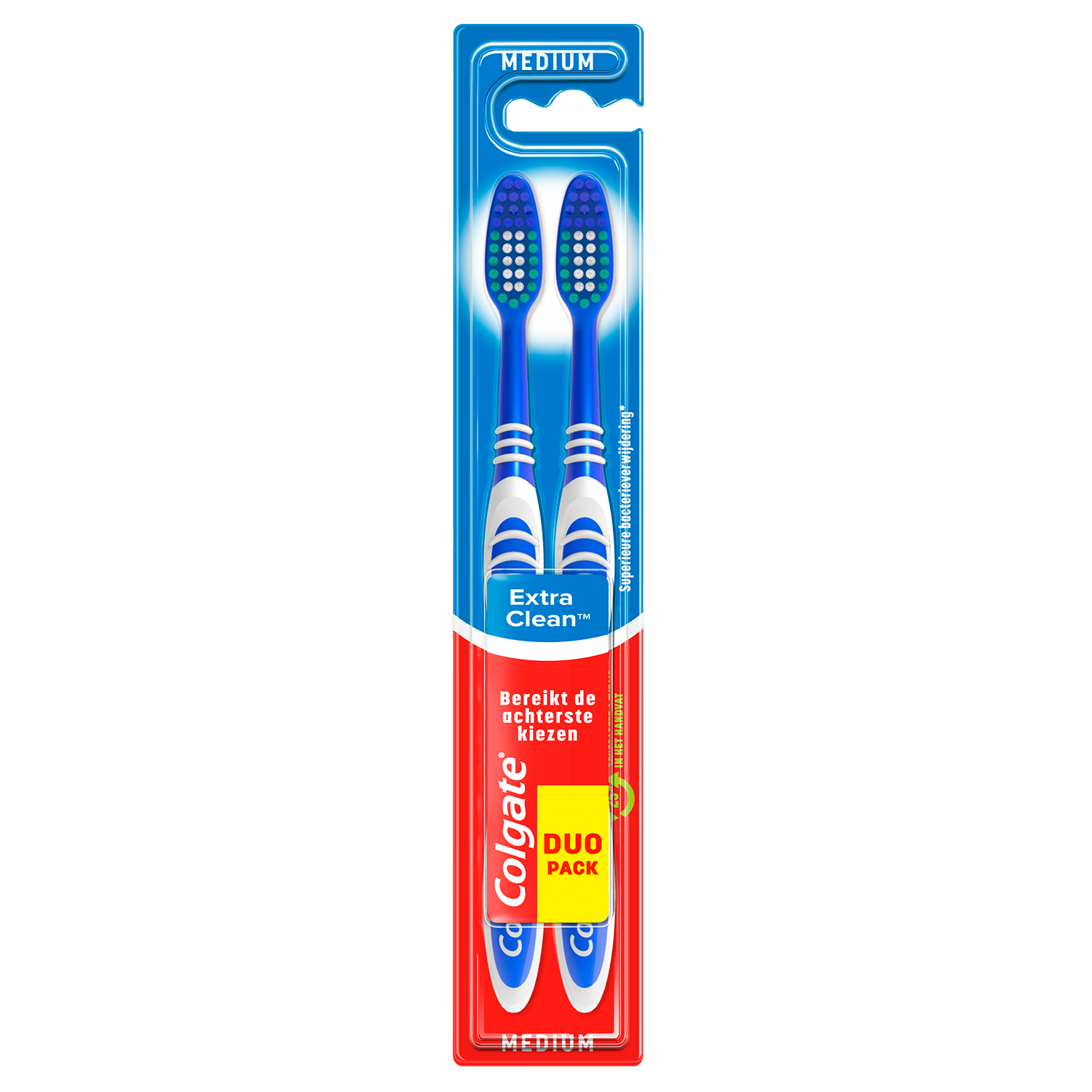 Colgate Extra Clean Medium tandenborstel duopak